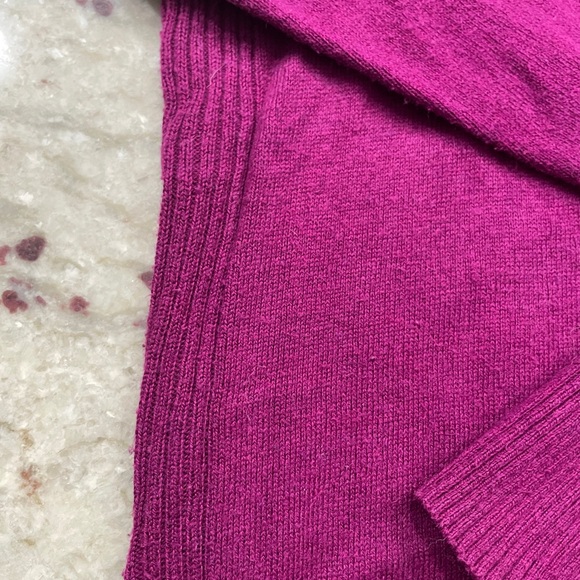 Westbound Dark Pink/Maroon Turtleneck Sweater - Picture 3 of 5